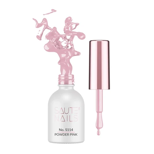 Lakier Hybrydowy S114 Powder Pink