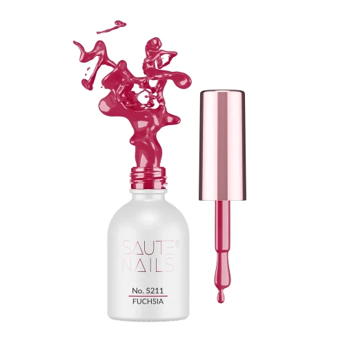 Lakier Hybrydowy S211 Fuchsia