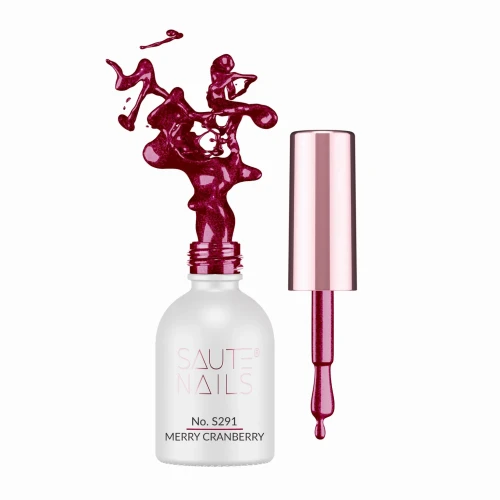 Lakier hybrydowy S291 Merry Cranberry