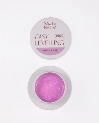 Żel budujący Easy Levelling PRO Shiny Rose 30g