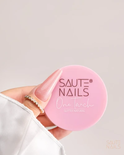 Żel Budujący One Touch Glitter Natural 30g